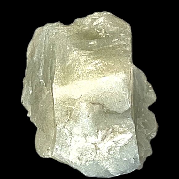 Cream Opaque Art Glass Cullet Slag Glass #5L16 - Picture 2 of 5